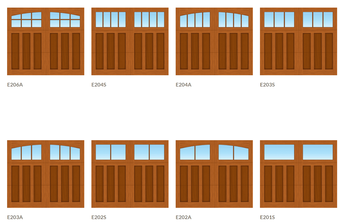 Northwest Door HERITAGE CLASSIC™ E-SERIES - Rainier Garage Door