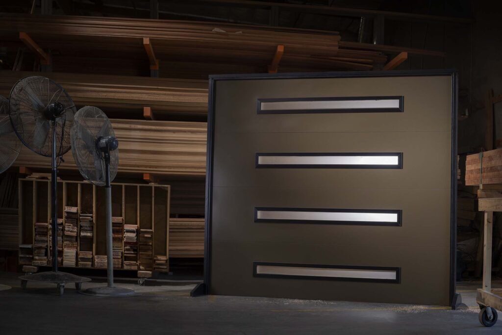 Carriage House Door SMOOTH STEEL Collection